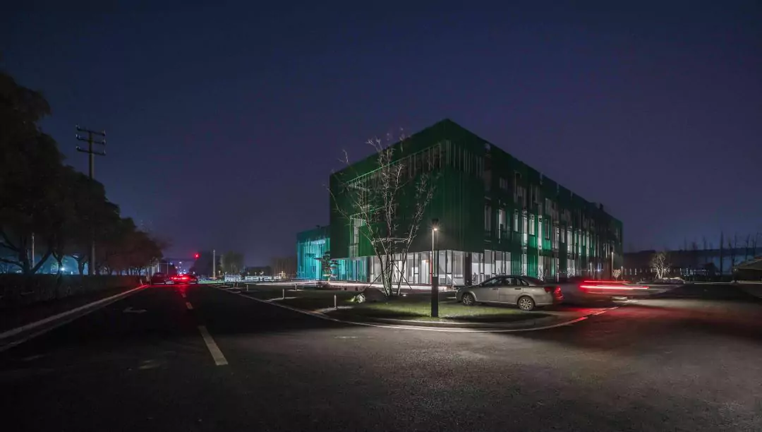 fusteel building at night